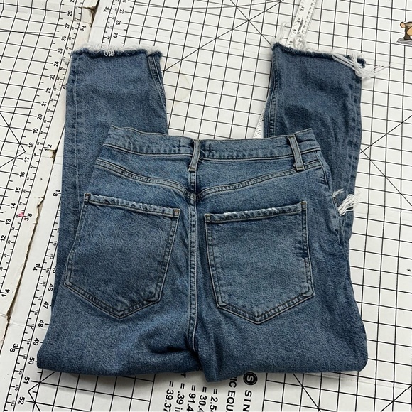 Agolde sz 25 Riley jeans A5 - Picture 4 of 5